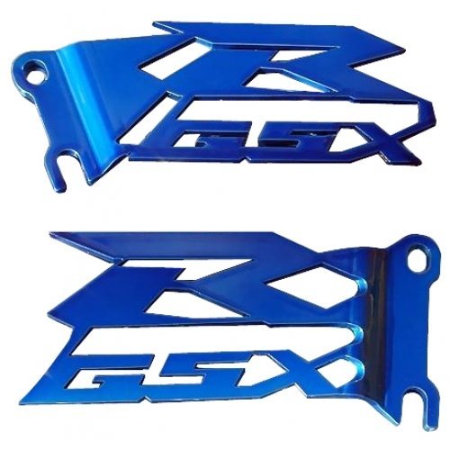 Suzuki GSXR 600, 750, 1000, and SRAD Heel Guard Blue