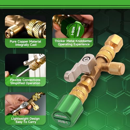 Herramienta para remover núcleo de válvula WIPCOOL miniatura 5