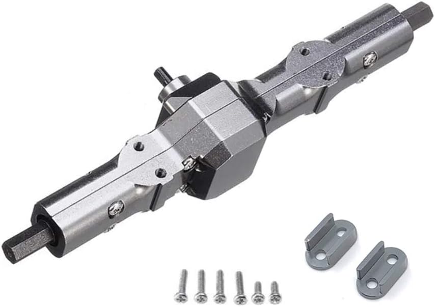Metal Front & Rear Bridge Axle for C14 C24 C34 C44 B14 B24 1/16 RC Car Upgrade Parts Accessories