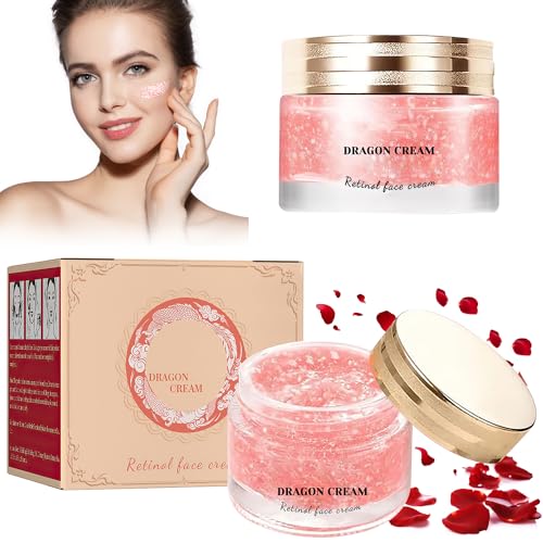 Dragons Blood Easy Cream Retinol & Plant Extract Dragon Blood Cream Moisturizer Nourishing Rejuvenating Cream (2pcs)