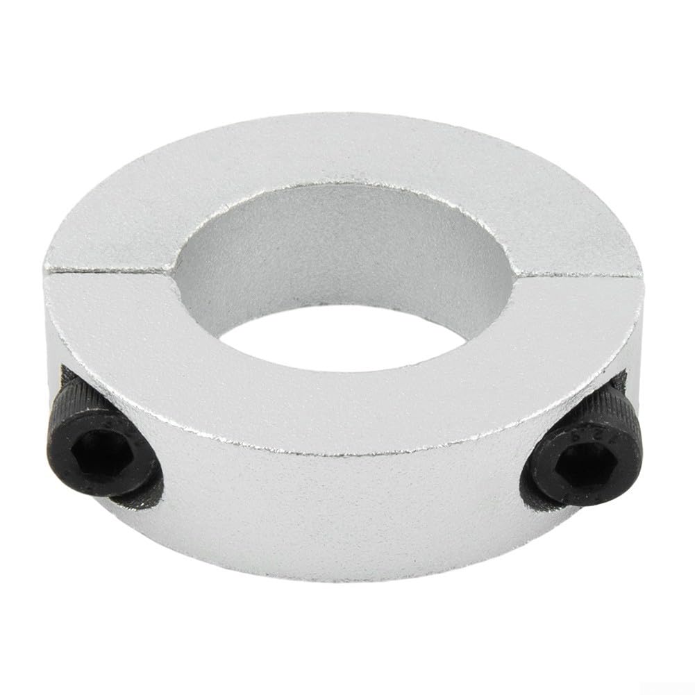 Collare per albero, 45 mm, 50 mm, 55 mm, 60 mm, doppio collare per albero diviso con anello di serraggio in lega di alluminio per industria (50 mm)