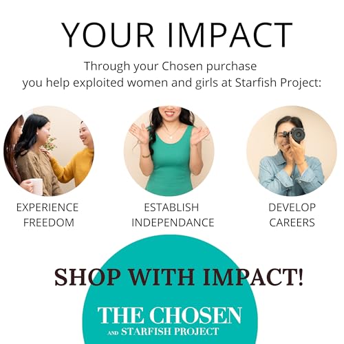 The Chosen: 5&2 Christian Necklace for Women | Religious Faith Based Jewelry | Jesus Necklace | Starfish Project3