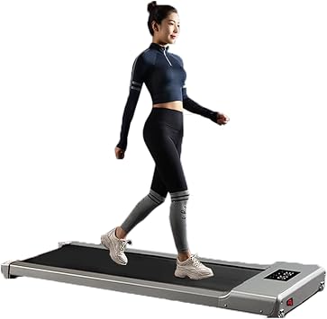Folding Treadmill, Under Desk Electric Treadmill Quiet Walking Pad,Remote Control and LED Display for Home Office Gym