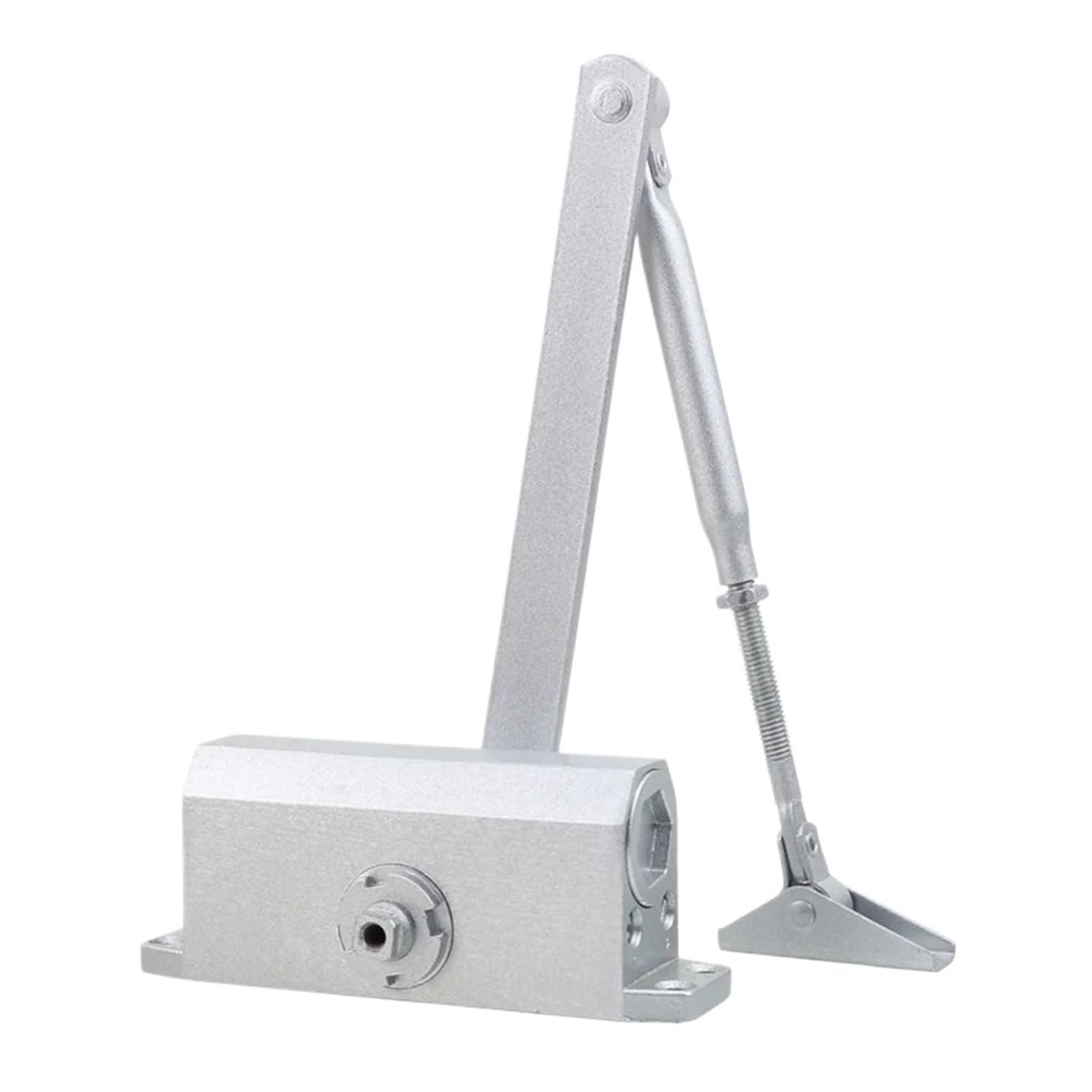 Silver Door Closer Hydraulic Buffer Adjustable Closing
