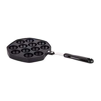 AKDC Donut Pan 19Cm X 19Cm X 2Cm Black