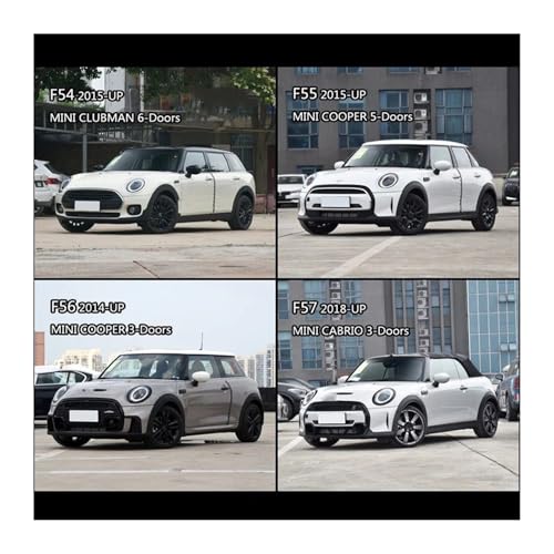 Sourcils de phares pour Mini F54 Clubman finition premium ajustement précis - 5