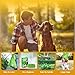 Pet N Pet 200 Counts Unscented Dog Poop Bags Rolls with Tie Handles, 38% Plant Based & 62% PE Poop Bags for Dogs, Extra-Thick Doggie Poo Bag, Pet Waste Bag
