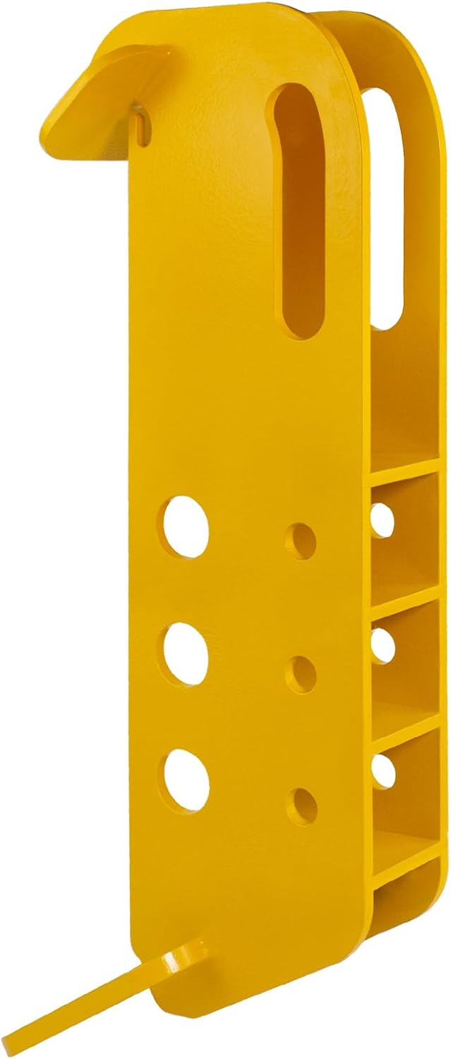 Photo 1 of Adjustable Heavy Hitch Attachment for Skid Steer - Fits 2" Receiver Tubes, Skid Steer Attachments with 5,000/20,000 lbs Capacity, Universal Fit for Most Skid Steer Loaders & Tractors