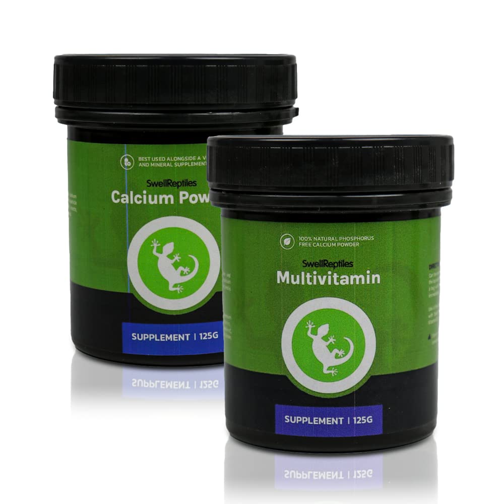 Swell Reptiles MultiVitamin and Calcium Powder