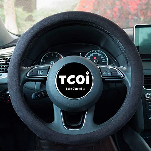 Lenkradbezug TCOI Universal aus Wildleder und TPU für 37-38 cm Durchmesser