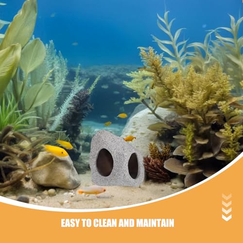 Cachette pour aquarium avec trou pour reproduction de crevettes
