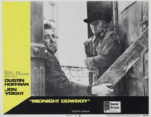 Midnight Cowboy Poster Movie Half Sheet 22 x 28 Inches - 56cm x 72cm Dustin Hoffman Jon Voight Sylvia Miles Brenda Vaccaro John McGiver Bob Balaban Barnard Hughes
