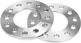 KSP 6x5.5 6x135 6x139.7 Universal Wheel Spacers, 6mm 1/4 inch Lift Spacer for F150 Silverado Sierra Ram 1500 Expedition, 2PCS 6 Lug Forged CNC Machined Rim Spacer 93.1mm Hub Bore