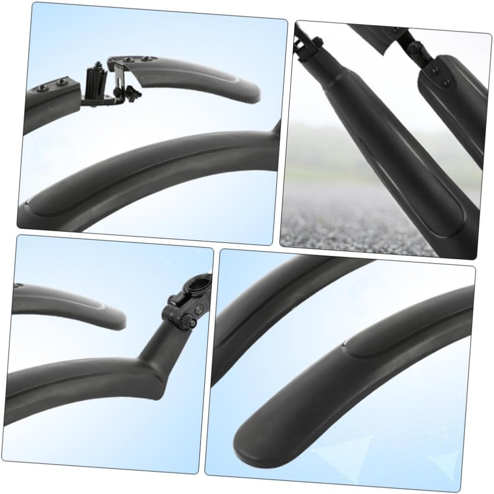 Mountain Bike Mud Guards Rear and Front Rainwater Guard Easy Install Lightweight Material