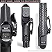 Rounded IWB Holster Fits: S&W Shield 2.0 9/40 w/INTGRTD CT LSR Holster - RH - Carbon Fiber Black Kydex - Concealment Express - American Made