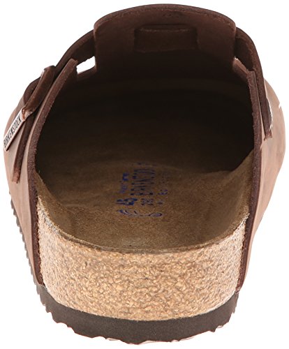 Image of Birkenstock Unisex Boston Soft Footbed, Habana Oiled Leather, 42 N EU
