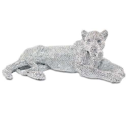 Art Deco Home - Figura Leopardo Resina 32 cm