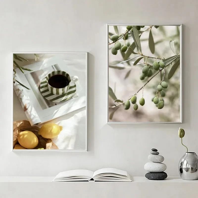 Affiches déco murale pour raviver un mur blanc vide salon toile 30x40cm