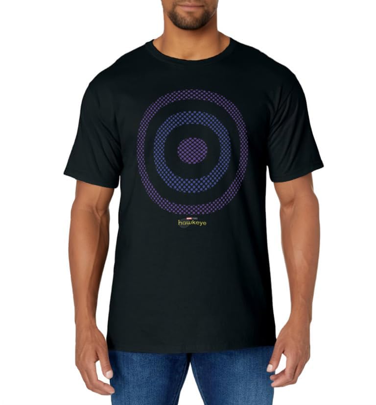 T-shirt Marvel Hawkeye Bullseye Target Logo V2 en coton - 2