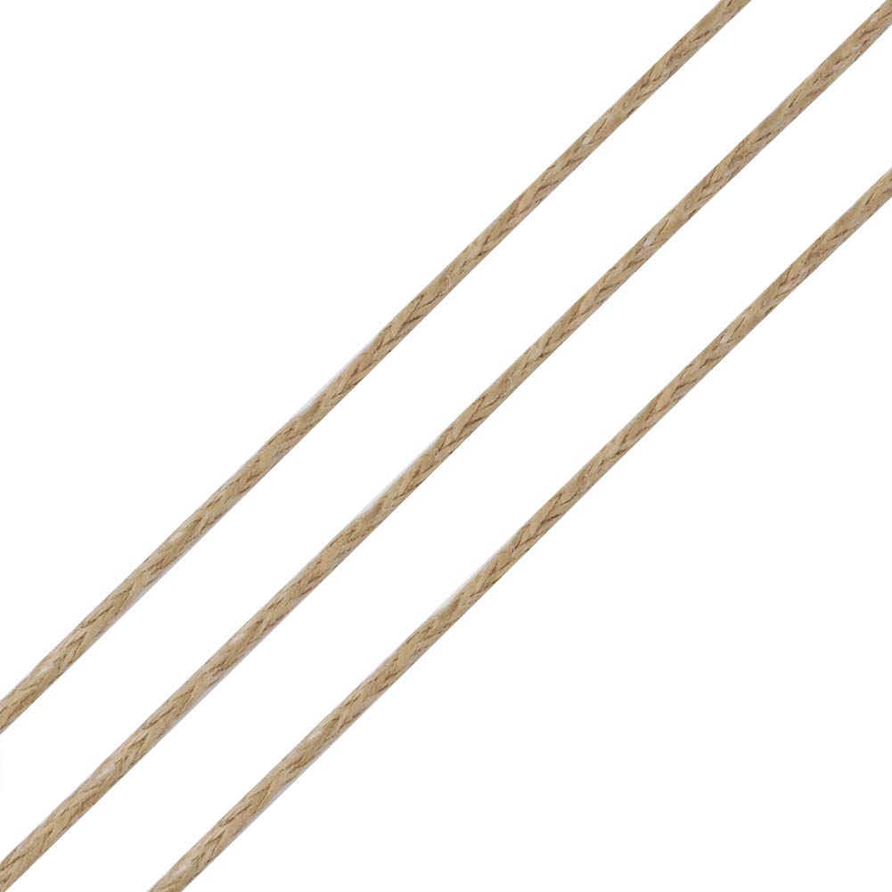 Fil Coton Ciré Givenny 1mm - 91.4m Rouleau Marron Pour Bijoux Artisanat Créatif