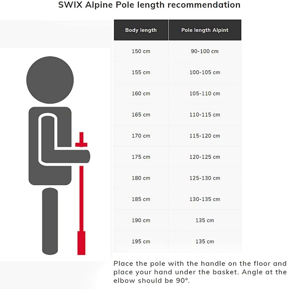 Swix Women's Techlite Performance Aluminum Ski Pole