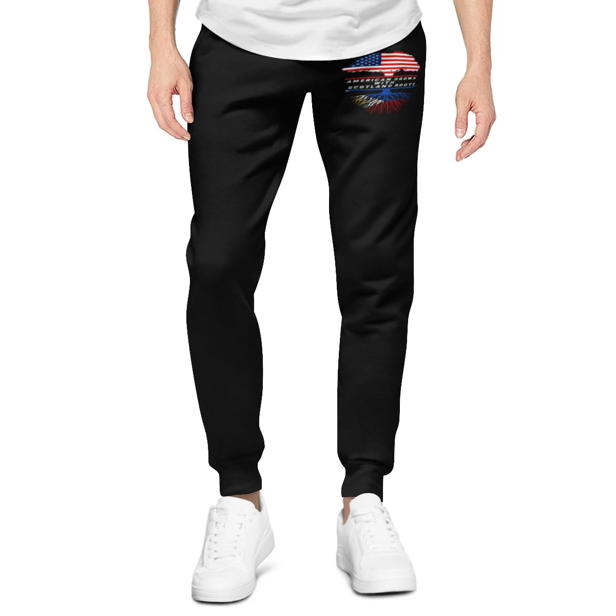 Theme Men's Pants Sweatpant,Athletic with Pockets Long Casual Pants Printed Sweat Pants Men