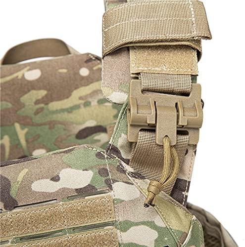 TWINFALCONS Quick Realse 1000D Nylon modular cutting tactical hunting vest personal protective for hunting (CP-Camo) - Image 6