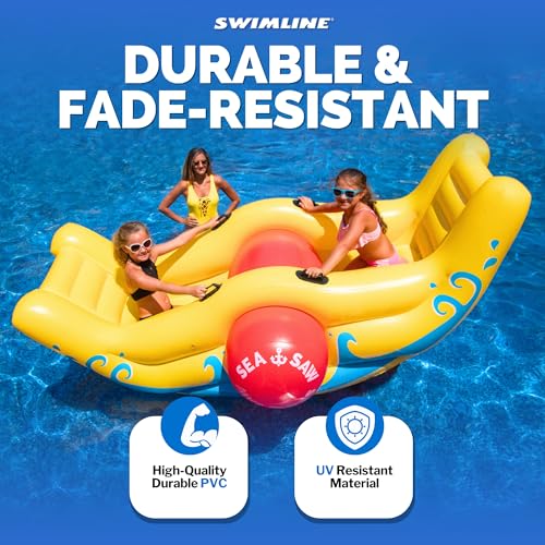 Swimline Sea-Saw Rocker , Yellow by Swimline - Image 3