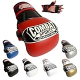 Combat Sports Max Strike MMA Training Gloves (Red, Regular)