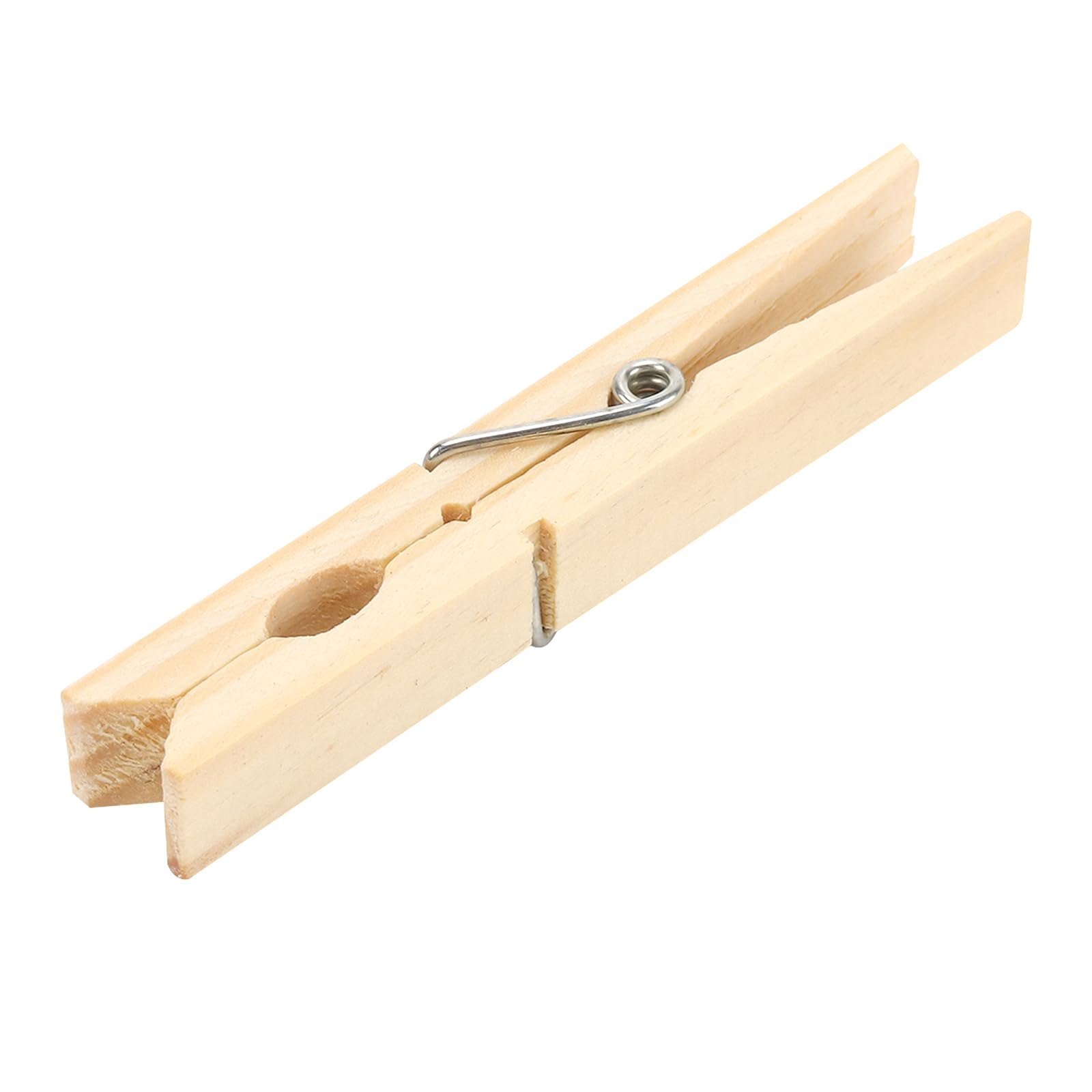 PINGEUI Wäscheklammern aus Holz, zum Aufhängen von Kleidung, Wäsche, Bildern, Handwerk, 8,9 cm, 200 Stück