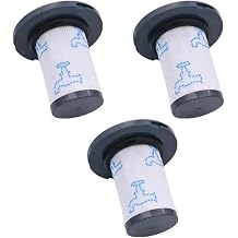 Washable Filter Compatible for Rowenta ZR009007 and Tefal X-Force Flex 14.60 11.6 Rod Vacuum Cleaners Parts Accessories Color 3 x Filter