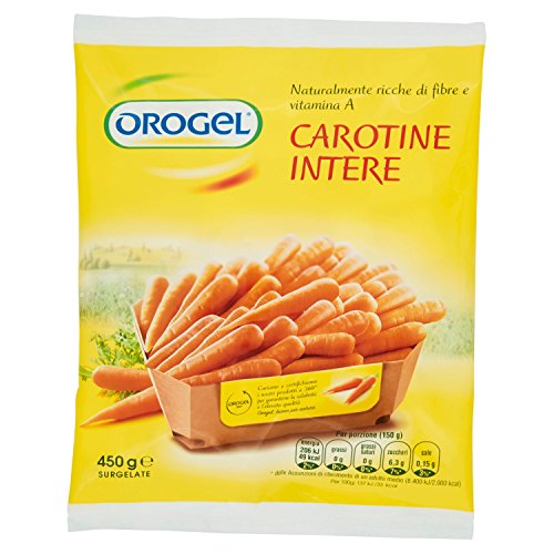 Orogel, Carotine Intere, 450g (Surgelato)