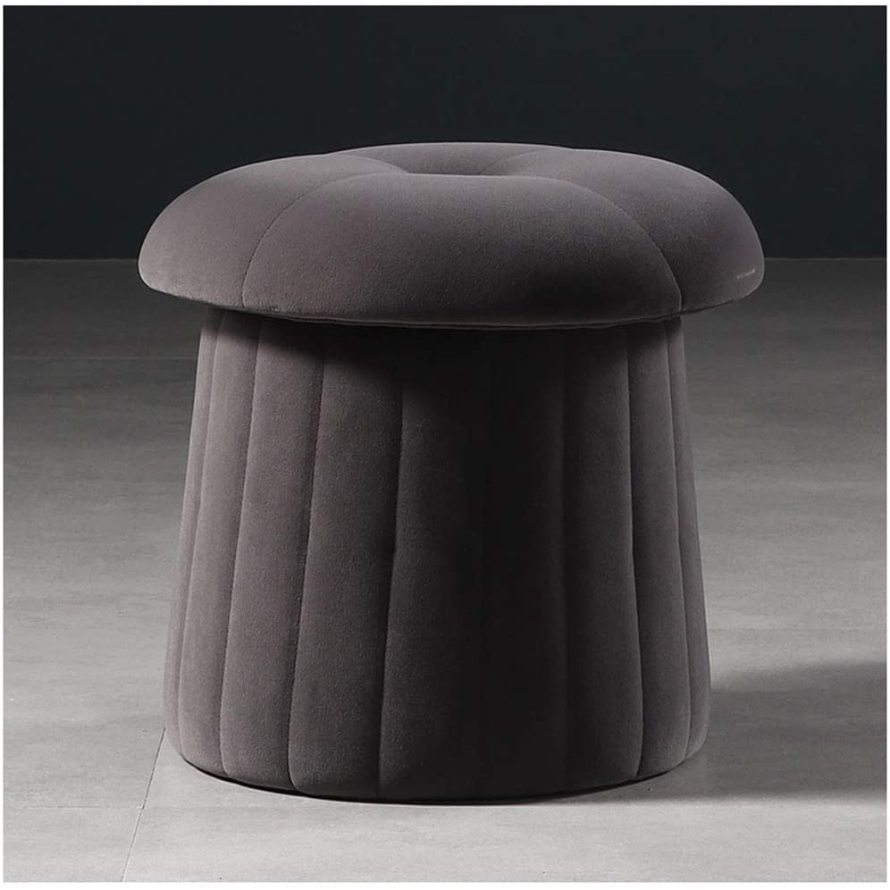Tabouret bas unique et repose-pieds rembourré confortable multicolore stable