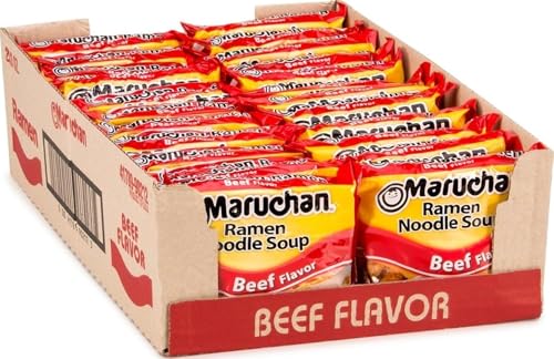 Maruchan Ramen Noodle Soup, Beef Flavor...