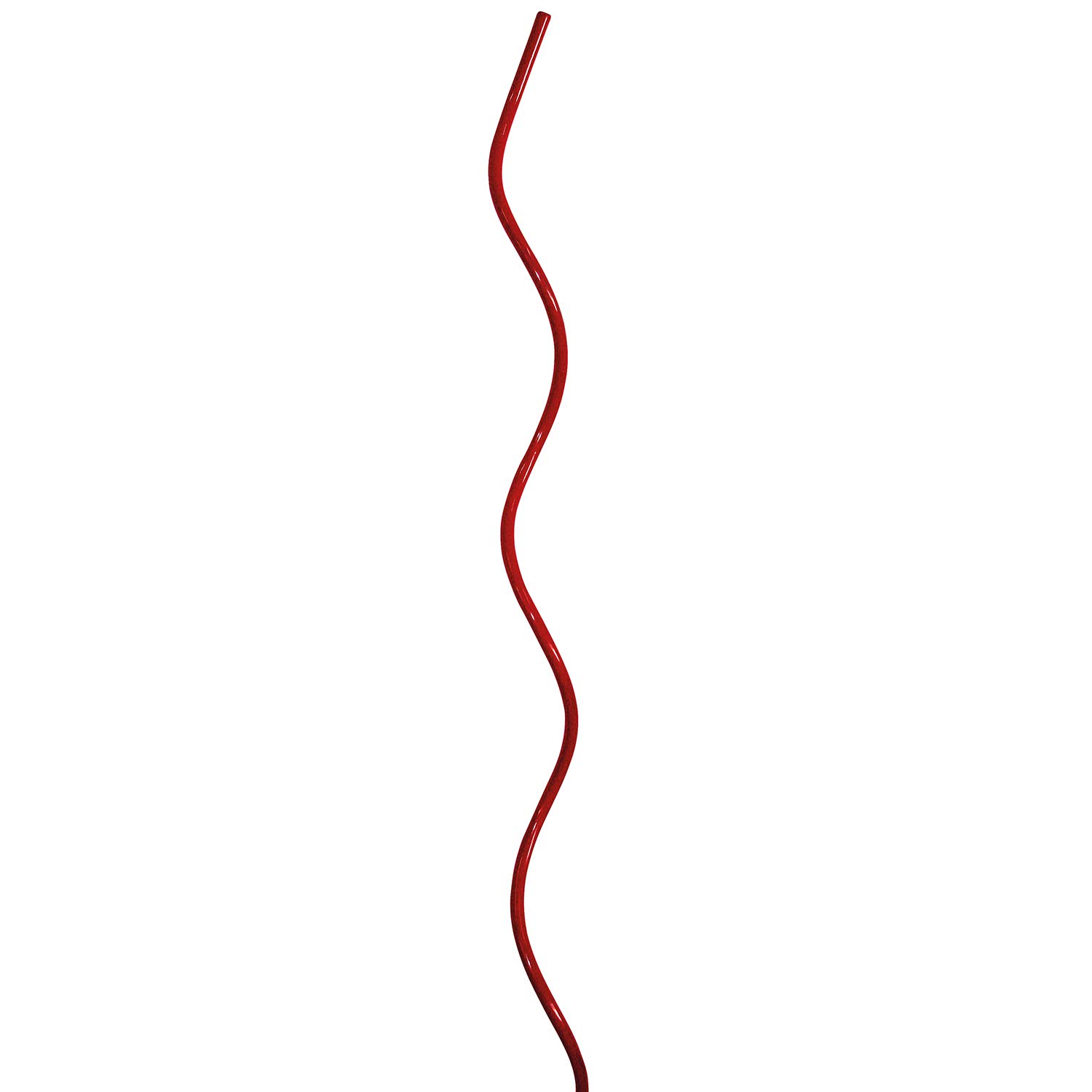 bellissa Tomatenspiralen Tomaten-Stangen 10 Stück rot 170 cm Ø 7,5 mm | Hochwertige Spiral-Stäbe für das Ranken im Garten