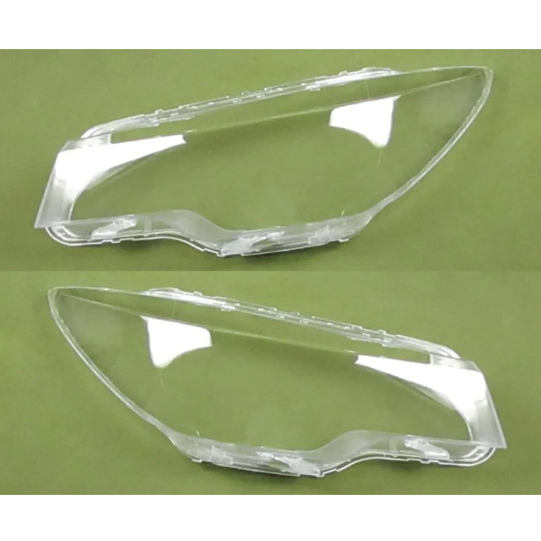 Oulesh Headlight Lens Cover for MG ZS 2017-2019, 1Pair Car Front Headlight Cover Transparent Lampshade Headlamp Shell