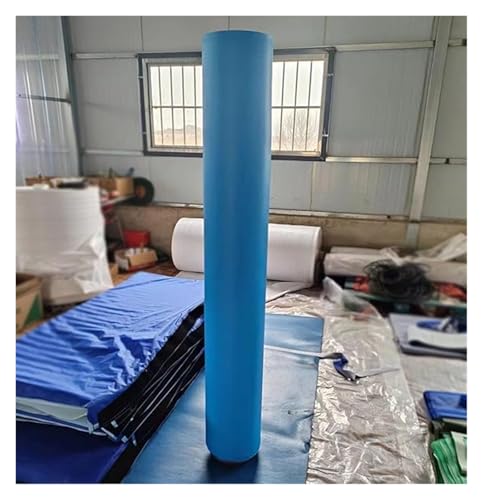 Heavy Duty All-Weather Basketball Pole Padding Wrap, PU Leather Waterproof Play Ground Post Pads For Round Football Volleyball Rods & Garage Basement Columnar, Universal(H 180cm,Dia 220mm (8 7/10in))