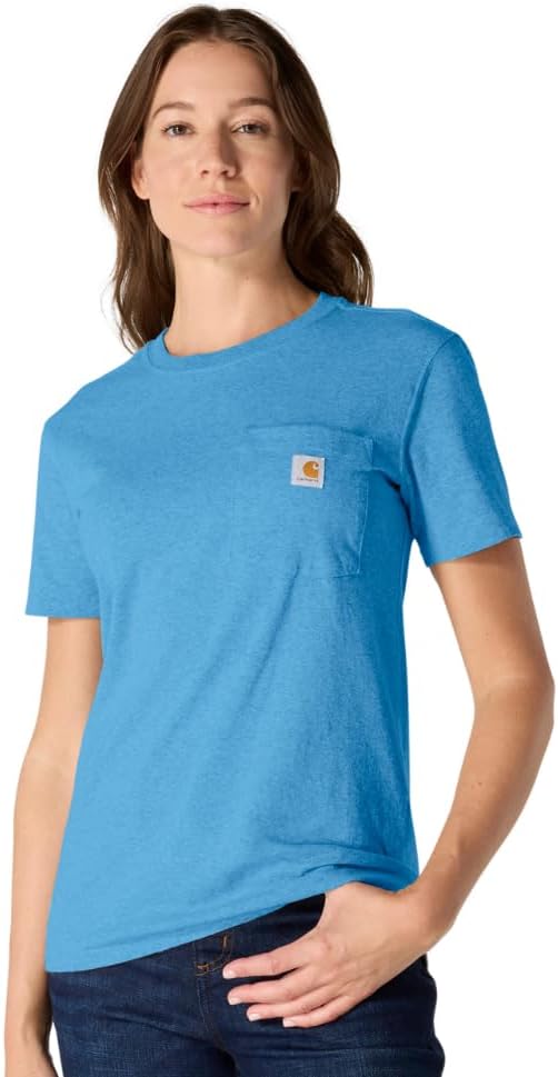 Carhartt Women's Iconic WK87 Pocket T-Shirt