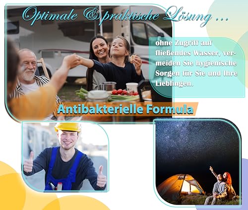 Koryphäe ZVG® 3 Packungen feuchte antibakterielle Waschhandschuhe (24 Stück), Parfümfreie Waschhandschuhe, Feuchte Waschhandschuhe, Waschhandschuhe für bettlägerige Patienten (3 Packungen (24 Stk))