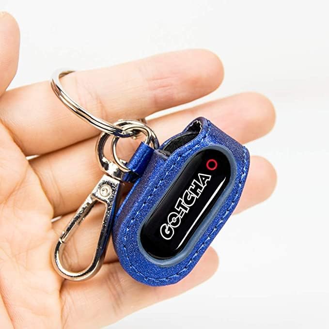 Case for Go-Tcha, Go-Tcha Keychain, Go Tcha case Cover, Go- Tcha Accessories with Keychain Carabiner, Glitter Seablue. by Logity.