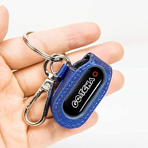 Case For Go-Tcha, Go-Tcha Keychain, Go Tcha Case Cover, Go- Tcha Accessories With Keychain Carabiner, Glitter Seablue. By Logity. #TOP4