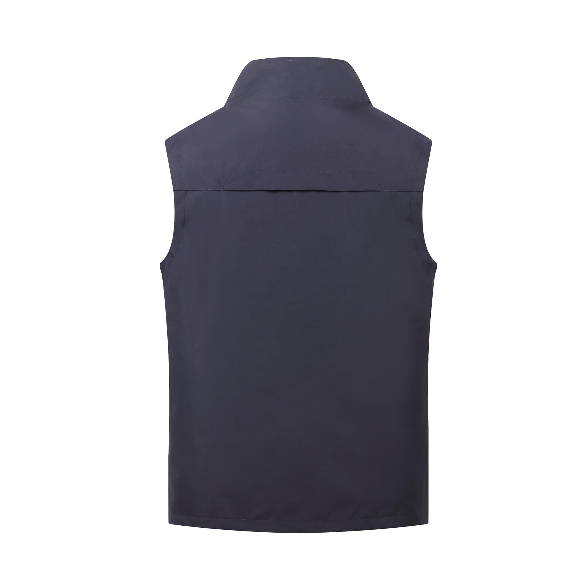 Homme Gilet de Pêche Plein Air Léger Respirant Veste de Sport à Séchage Rapide Veste Multi-Poche Gilet Camping Chasse Sans Manche