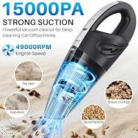 Handheld Vacuum Cordless, Handheld Vacuum, Car Vacuum Portable Cordless — image 4