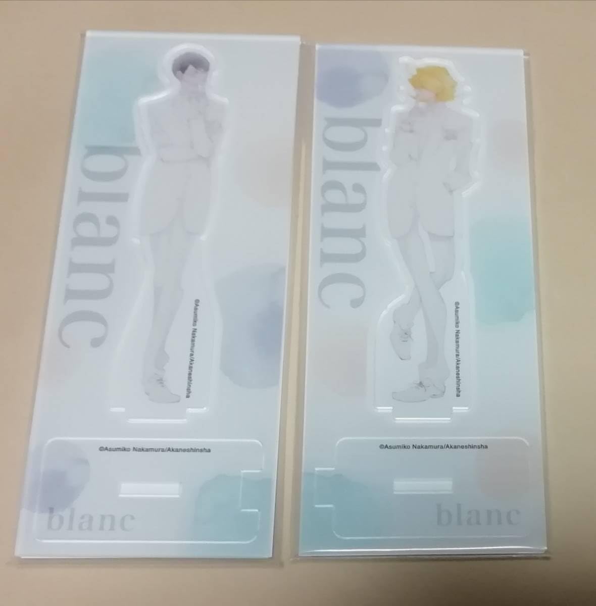 Amazon.co.jp: 中村明日美子 blanc -ブラン- アクリルスタンド 2種 