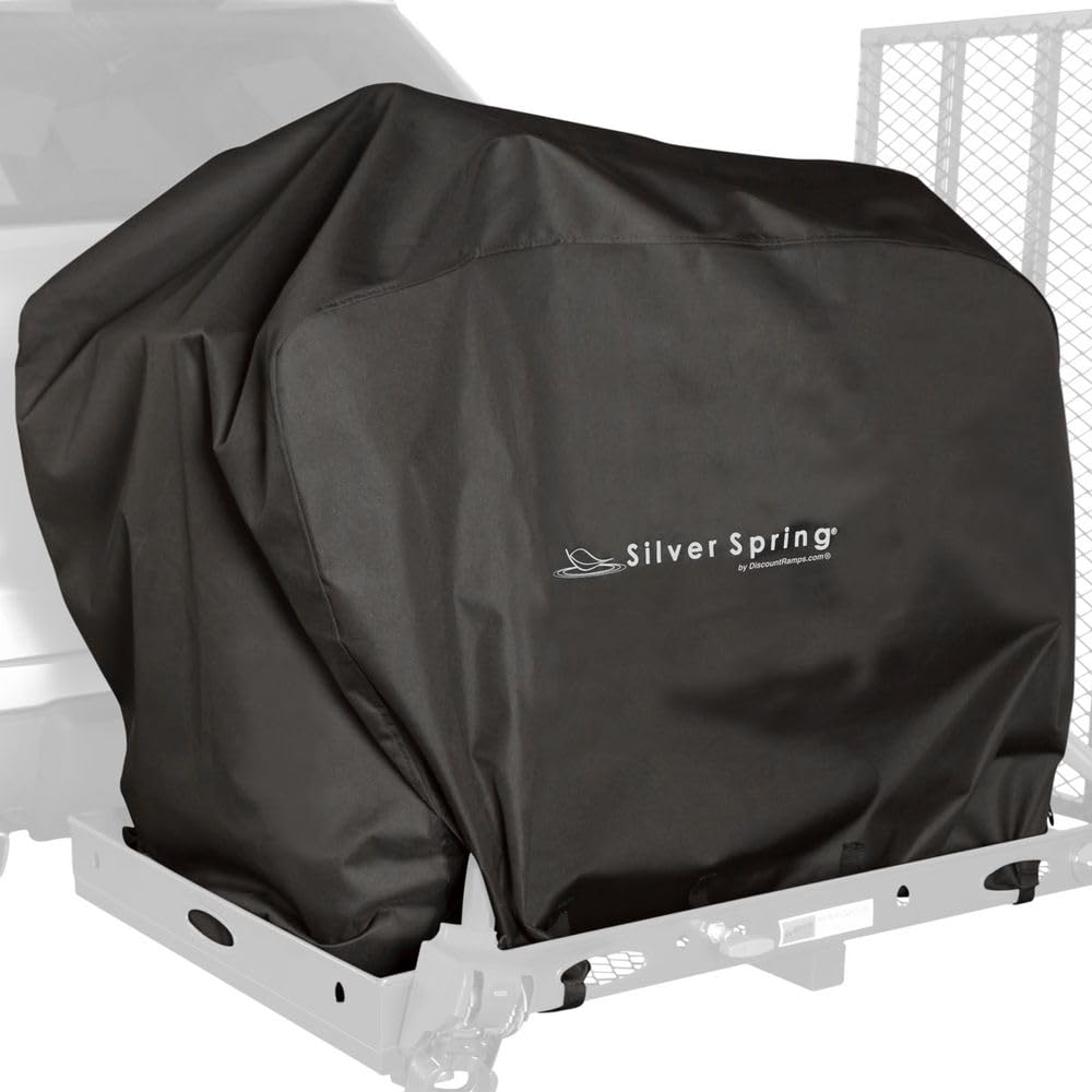 Silver Spring Mobility Scooter Transport Cover - 55" x 28" x 33" - Nylon Fabric Protects from Rain Snow