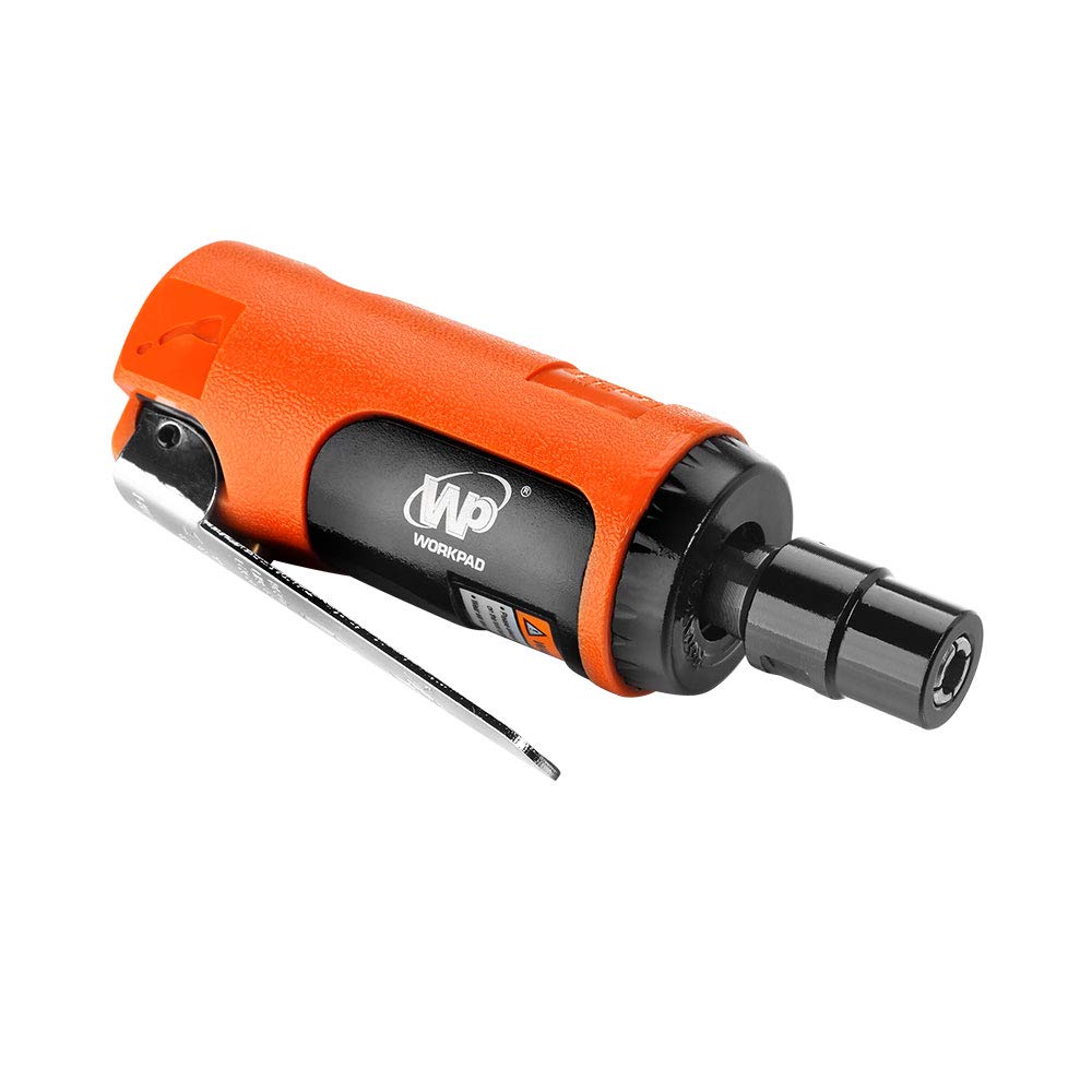 WORKPAD Mini Air Straight Die Grinder, 25000 RPM, Mini Pneumatic Tools, Equipped with 1/4-inch, 1/8-inch collets and 2 wrenches - Image 3