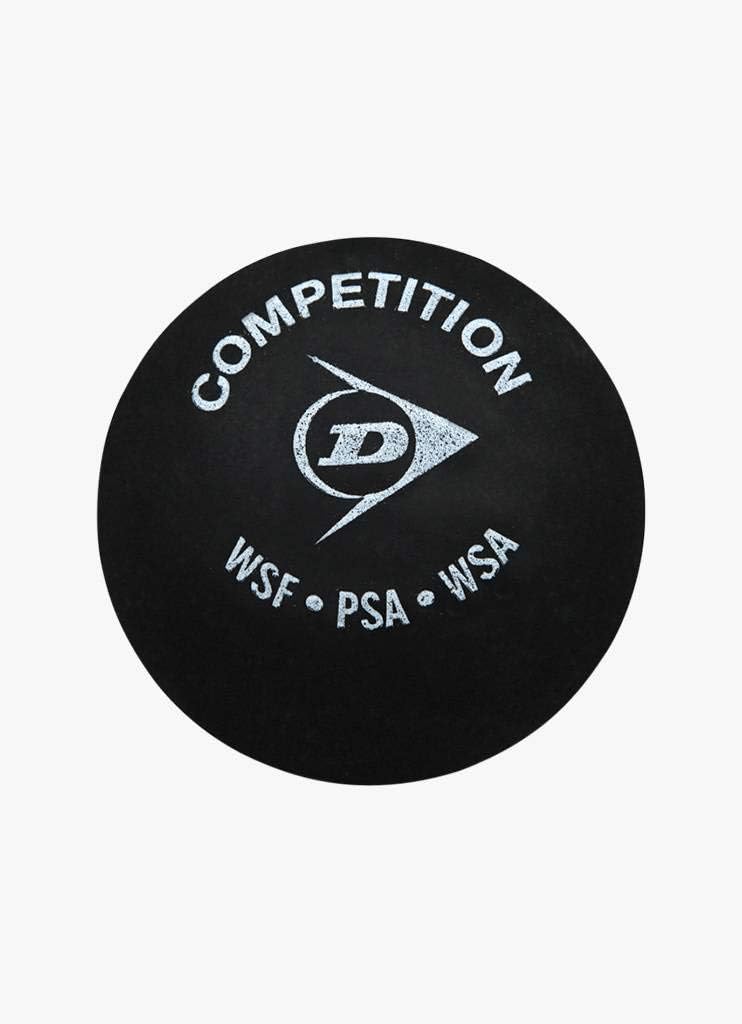 RacketworldDunlop Competition (Single Yellow Dot) Squash Balls - Various Qty Options Available