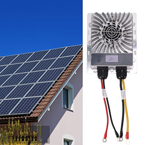 600W Buck MPPT Solar Charge Controller,Solar Controller,10‑30V Adjustable Solar Panel Regulator with LCD Display Adopts Mppt Maximum Power Point Tracking Technology