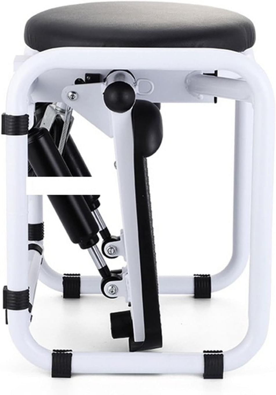 Mini Stepper Trainer Adjustable Height Stepper Exercise Machine with  Resistance Bands and LCD Monitor Air Climber Stepping Fitness Machine,  Steppers