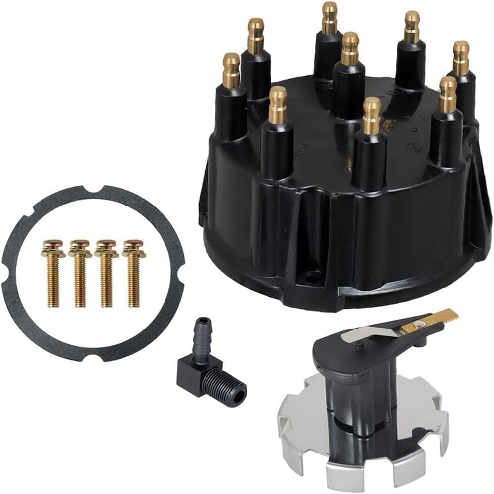 for Mercruiser Thunderbolt V8 5.0 5.7 6.2 7.4 Distributor Cap and Rotor Kit OEM-Quality Replacement